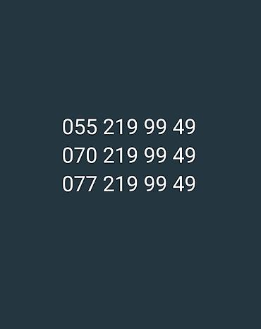 azercell operatorla elaqe: Nomrelerin 3 de oz adimadir.3 nun bir yerde qiymeti 700 manat.alan — 1