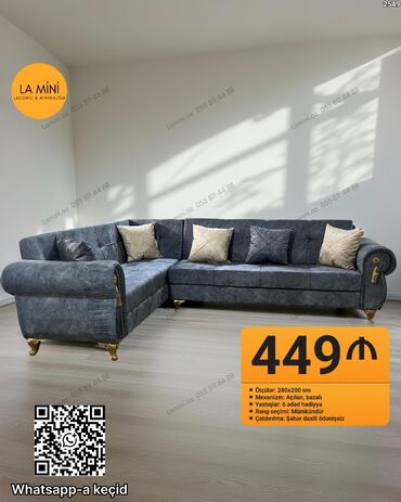 Komodlar: Künc divan, Açılan, Bazalı, Parça, Şəhərdaxili pulsuz çatdırılma