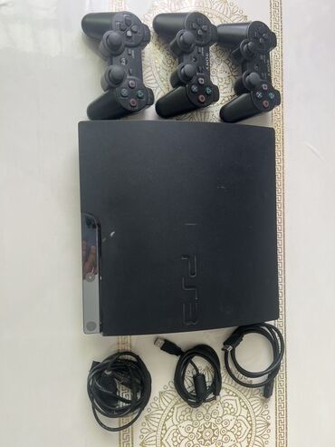Аудиотехника: Sony PlayStation 3 (PS3) Slim oyun konsolu dəsti Dəst: - PS3 Slim