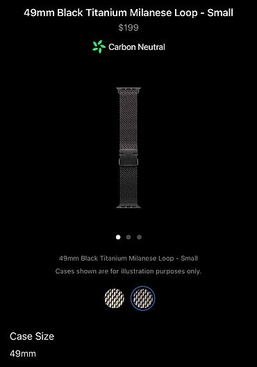 Apple Watch: Продаю исключительно 100% оригинальный ремешок для apple watch Ultra — 12