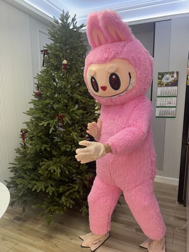 Карнавальные костюмы: Продам новый костюм Лабубу. В наличии 2 цвета - серый и розовый — 2