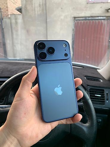 Apple iPhone: IPhone 17 Pro Max, Новый, 1 ТБ, Blue Titanium, Защитное стекло, 100 % — 2