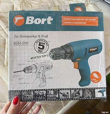 Инструменты: Bort BSM-250 şəbəkə ilə işləyən vintoyma/şurupburma aləti - Model — 1