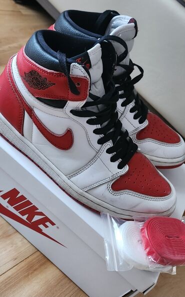 nisu broj: Jordan Air retro 1 -original patike, kozne, br 41, gaziste 26cm, super