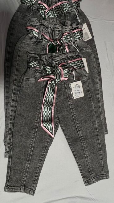 джинсы 27: Джинсы и брюки, цвет - Серый, Новый