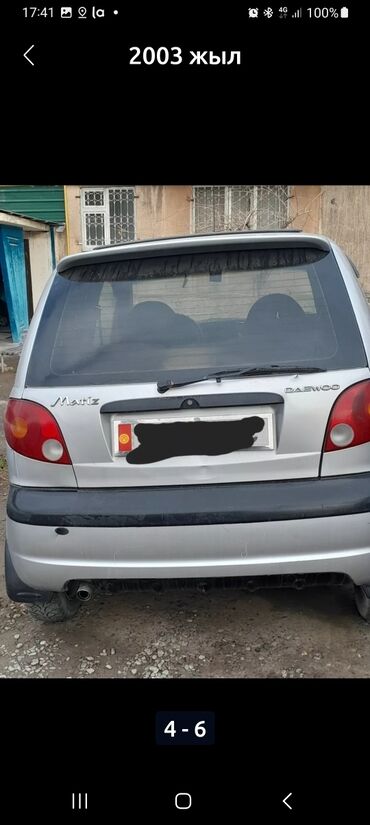 Daewoo Matiz: 2003 г., 0.8 л, Механика, Бензин