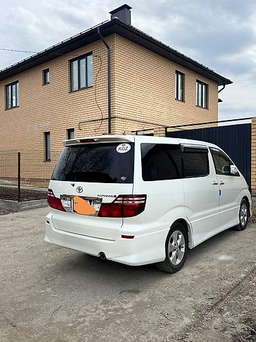 авто для такси: Toyota Alphard: 2003 г., 3 л, Бензин, Минивэн — 1