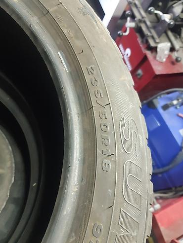 23555 р 18 зима: Зимние шины 235/50 R18, ненаправленный протектор с плотной сетью — 2