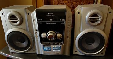 домашний кинотеатр: Panasonic SA-VK650 DVD Stereo Sistem - 2 ədəd akustik kolonla tam