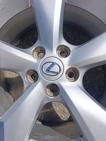 Диски: Литые Диски R 18 Lexus, Комплект, отверстий - 5, Б/у — 7