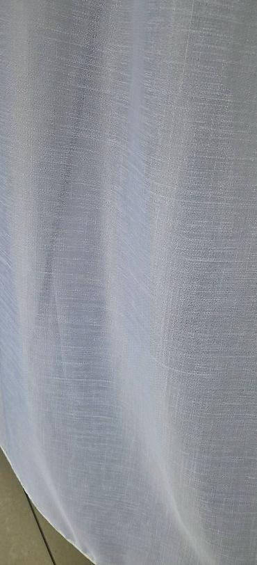 Zavese i draperije: Zavese od tila sa bogatim vezom - Materijal: proziran til (mrežasta — 21