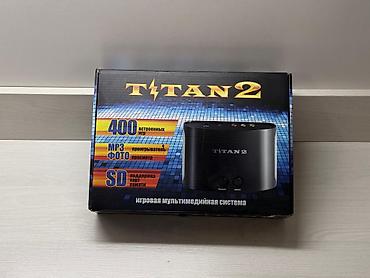 switch 2 бишкек: Игровая приставка Titan 2 (8-bit / 16-bit) с двумя джойстиками — 1