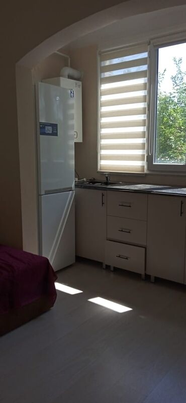 тоголок молдо фрунзе: 1 комната, 44 м², 106 серия улучшенная, 3 этаж, Косметический ремонт