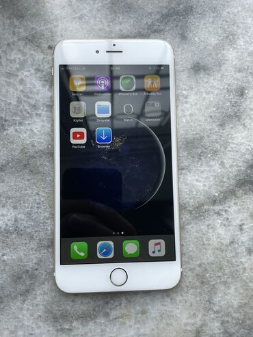 apple ipad mini 5: IPhone 6 Plus, 16 GB, Qızılı, Barmaq izi