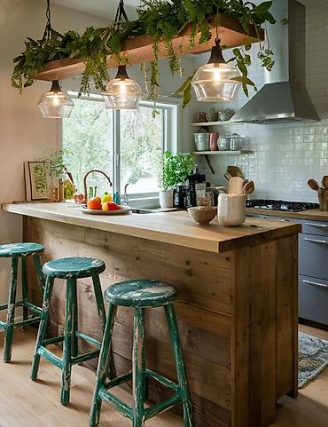 Люстры: Люстра из дерева Подвесной светильник в стиле лофт/рустик из массива — 18