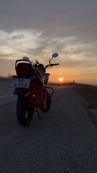 Motosikletlər: - tvs, 100 sm3, 2023 il, 30000 km