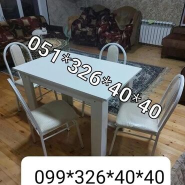 Sifarişlə masa və oturacaq dəstləri: Kravat çarpayi istediyiniz olcude istediyiniz rengde parcadan ve — 23