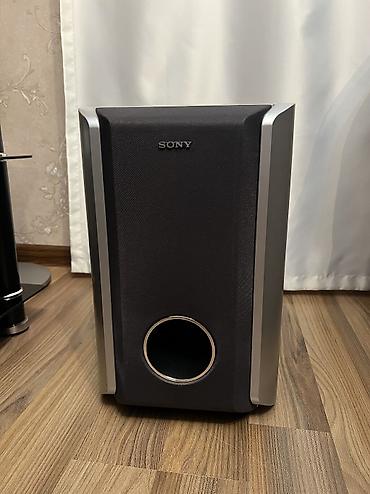 gencede televizor: Yeni Sony Kolonka, Növ - Ev kinoteatrı üçün, rəng - Gümüşü — 2