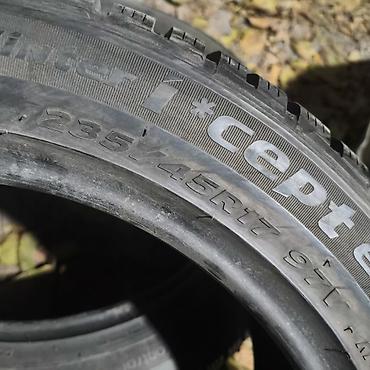 w210 55: Шины 235 / 45 / R 17, Зима, Б/у, Комплект, Легковые, Корея, Hankook — 4