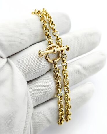 Цепочки: Цепь для бензопилы, Проба 585, Мужские, Новый, Ручная работа — 15