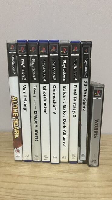 diş: PlayStation oyun kolleksiyası – PS2 və PS1 üçün original kitabçalı