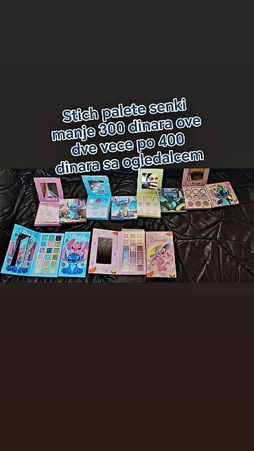 Stich palete senki za oči sa motivima lika Stitch. - Dostupne dve