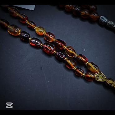 Bijuteriya: Təbii kəhrəbadan təsbeh kolleksiyası qiymətlər 200_250azn - Material — 5