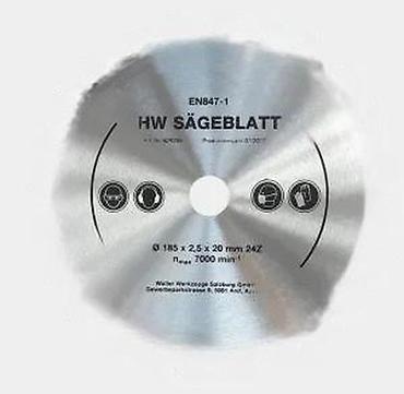 Rezne i brusne ploče: Kružne testere – HW Sägeblatt (Walter Werkzeuge) - Materijal: tvrdo — 13