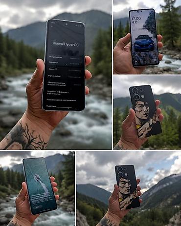 8500: Redmi, Redmi Note 13, Б/у, 128 ГБ, цвет - Синий, 1 SIM, 2 SIM — 1