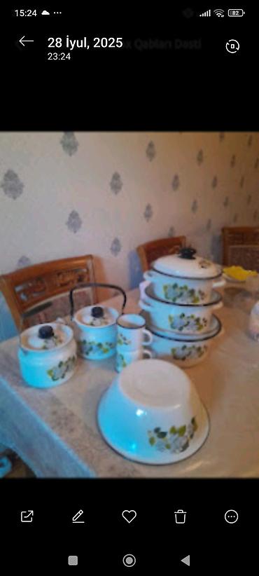 Tava-qazan dəstləri: Rəng - Ağ — 1