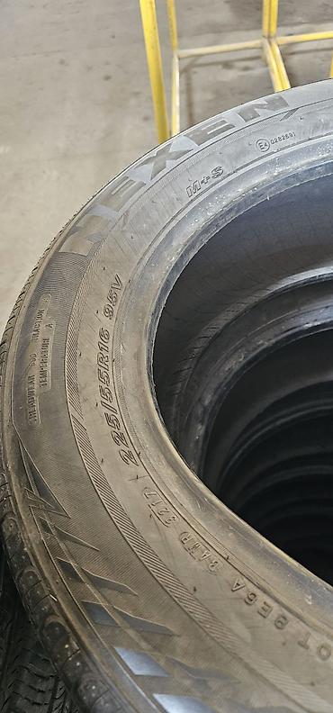 55: Шины 225 / 55 / R 16, Лето, Б/у, Пара, Легковые, Корея, Nexen — 2