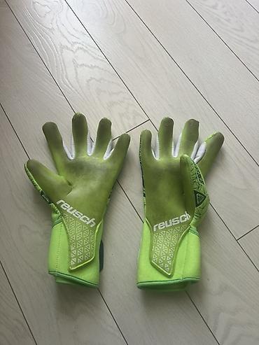 футбол: Reusch qapıçı əlcəkləri - Brend: Reusch - Rəng: açıq neon-yaşıl, tünd — 3