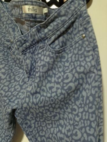 pull and bear belgrade: Zenske farmerke,velicina 36.Animal print.Korisceno,bez ostecenja.Cena — 5