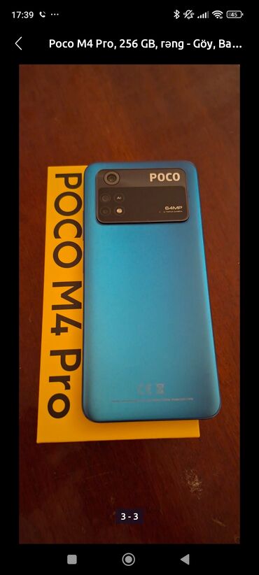isdenmis telfon: Poco M4 Pro, 256 GB