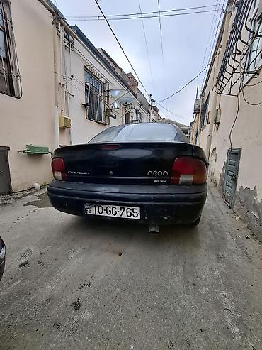 su motosikleti: Chrysler Neon: 2 l | 1997 il 203785 km Sedan — 3