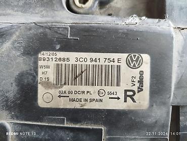 pass: Передняя правая фара Volkswagen 2010 г., Б/у, Оригинал, Германия — 4