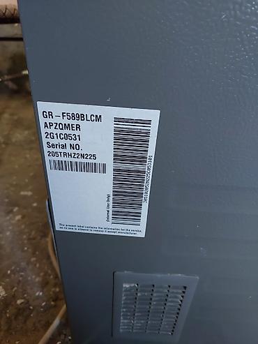 vestel soyuducu servis: LG iki qapılı soyuducu (alt hissədə dondurucu) - Rəng: paslanmayan — 3