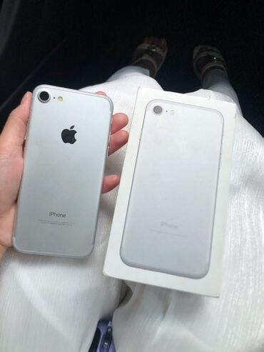 наушник айфон 7: IPhone 7, Күмүш, Куту