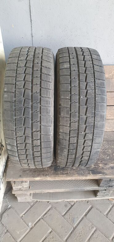 Шины: Шины 225 / 60 / R 16, Зима, Б/у, Пара, Легковые, Япония, Dunlop