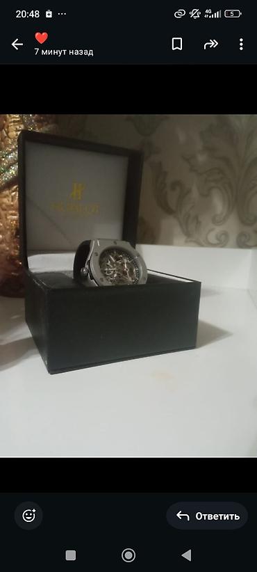 спецодежда цена бишкек: Часы Hublot (скелетон) в фирменной коробке. - Дизайн: корпус — 3