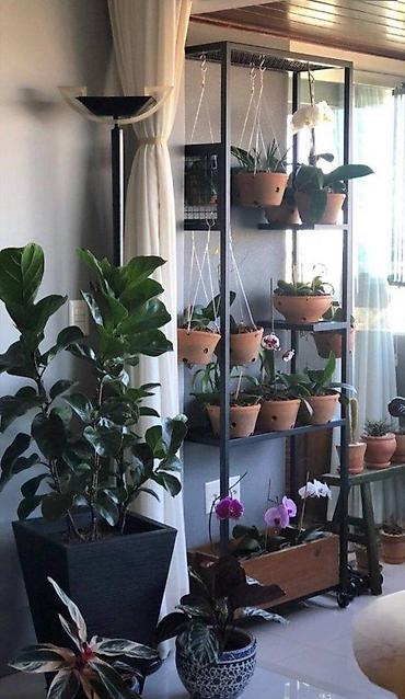 ikea stolice: Uredjenje terase metalna polica za saksije | izrada nameštaja po meri — 1