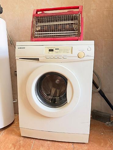 samsung tilvizor: Paltaryuyan maşın Samsung, 5 kq, İşlənmiş, Avtomat, Qurutma var, Kredit yoxdur, Ünvandan götürmə — 2