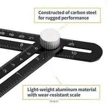 Ostali merni alati: Werckmann Professional Tools – multifunkcionalni šablon/lenjir za više — 14