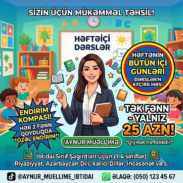 veterinar xidmeti 24 saat: Məktəbəqədər və ibtidai sinif hazırlığı, Azərbaycan dili, Qrup — 1