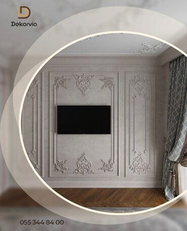 Malyar işləri: 🔸 Bütün növ gips məhsullarının hazırlanması 🔸 Zövqlü və mükəmməl — 12