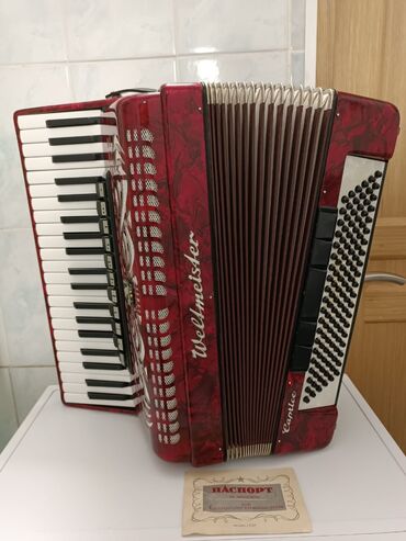 Аккордеоны: Продаю Германский аккордеон Вельтмейстер каприз Вельтмейстер метеор — 27