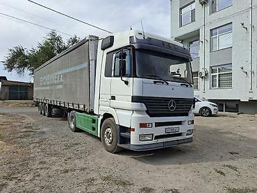 mersedes aktros: Тягач, Mercedes-Benz, 1999 г., Тентованный — 3