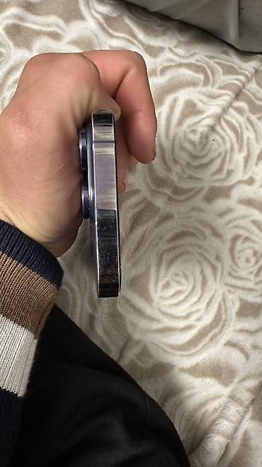 телео: IPhone 14 Pro, Б/у, 256 ГБ, Deep Purple, Зарядное устройство, Защитное стекло, Чехол, 78 % — 3