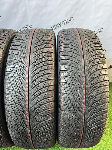 1030: Шины 255 / 70 / R 18, Зима, Б/у, Комплект, Внедорожные (АТ/МТ), Франция, Michelin — 2
