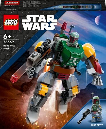 роботы на радиоуправлении: Lego Star Wars ⭐ 75369Робот 🤖 Боба Фетт, рекомендованный возраст